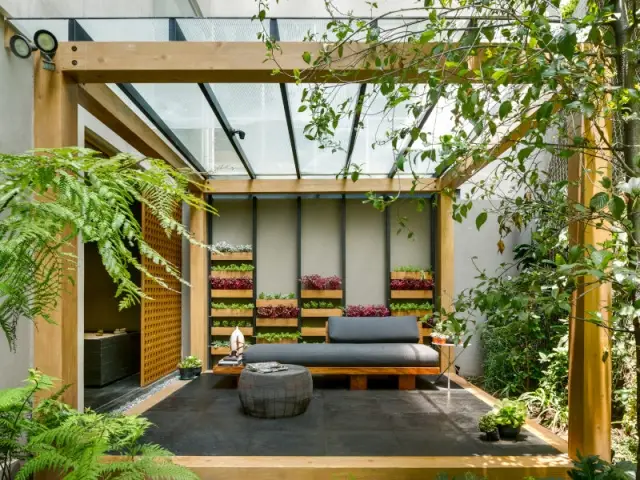 Le Garden Box, un cube d'intimité dans la Villa Jardin