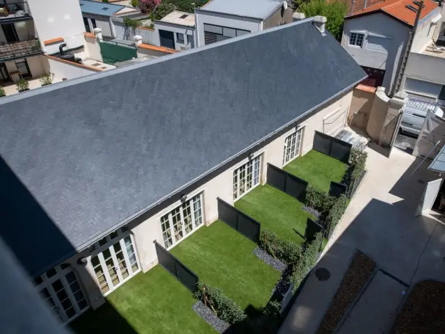 Vue du carré des lettres, à La Rochelle