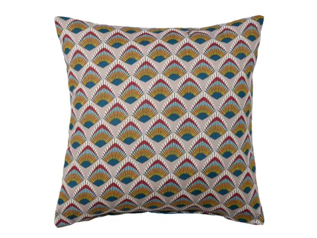 Coussin wax coton et polyester, 30 x 30 cm : 12,90 &euro;