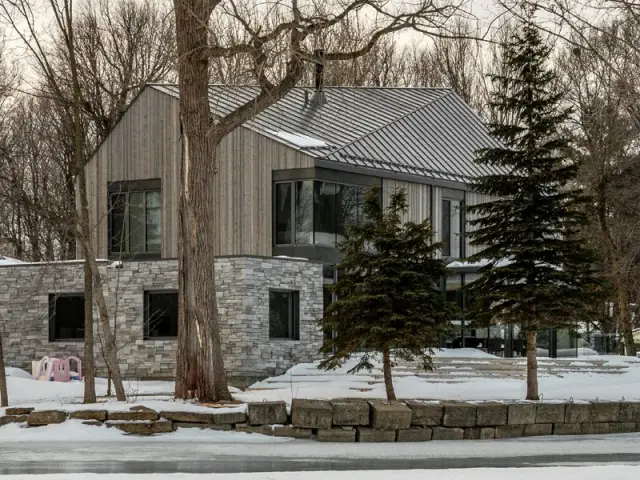 Une maison en harmonie avec l'environnement