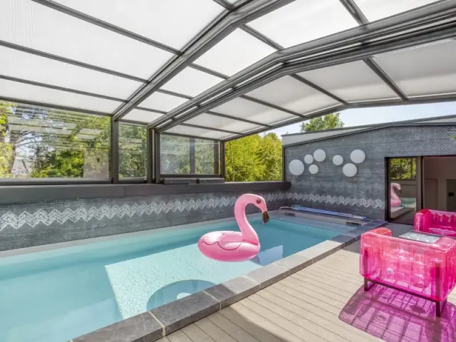 Un abri de piscine sur-mesure