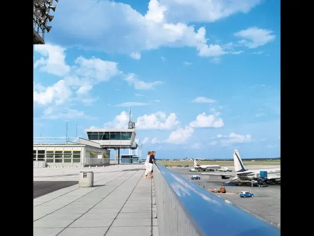 La terrasse de la jetée est, 1961.