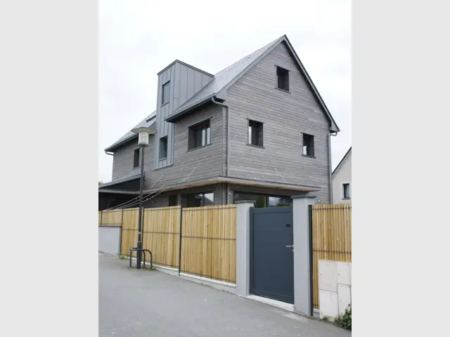 Une maison passive à ossature bois