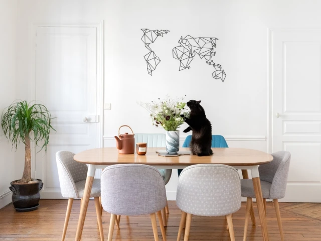 Un espace salle à manger accueillant