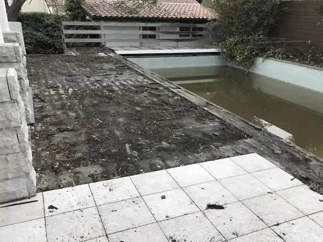 Catégorie rénovation de piscine : Trophée d'Or ex-aequo - avant