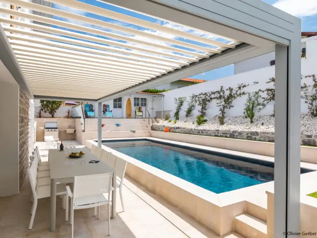 Catégorie rénovation de piscine : Trophée d'Or ex-aequo - après