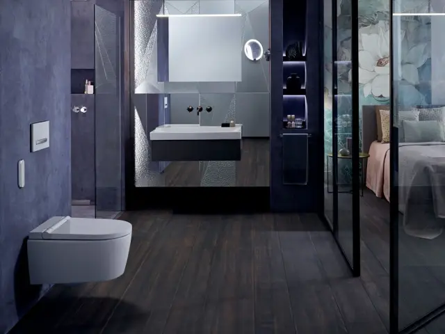 WC lavants AcquaClean, Geberit