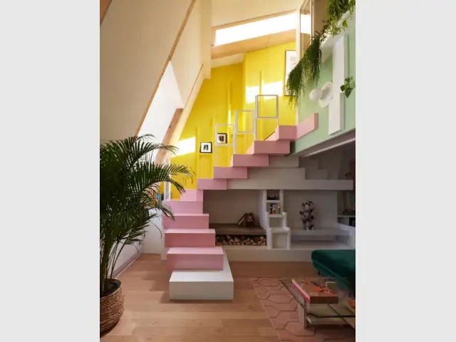 Un escalier plein de caractère