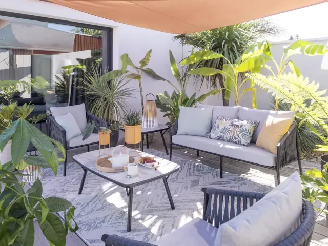 Une terrasse aux allures de cocon