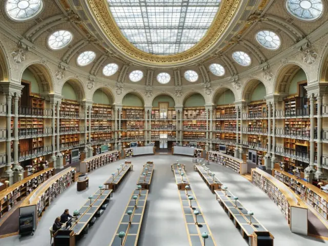 BNF Richelieu salle Ovale