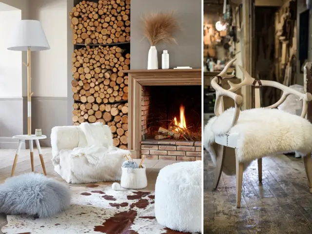 Des meubles style "chalet" pour un intérieur cosy