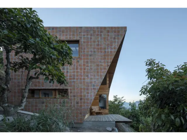 Des briques élégantes  - Casa Perucho Equateur maison