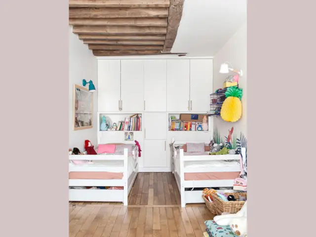 Une chambre pour deux petites filles