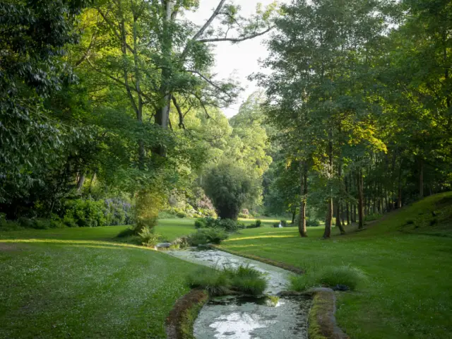 Le parc du château de Chantore s'étend sur 19 hectares