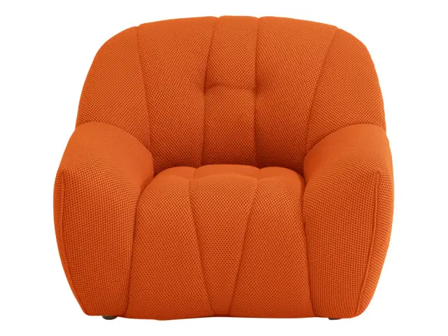 Un fauteuil alliant confort et audace 