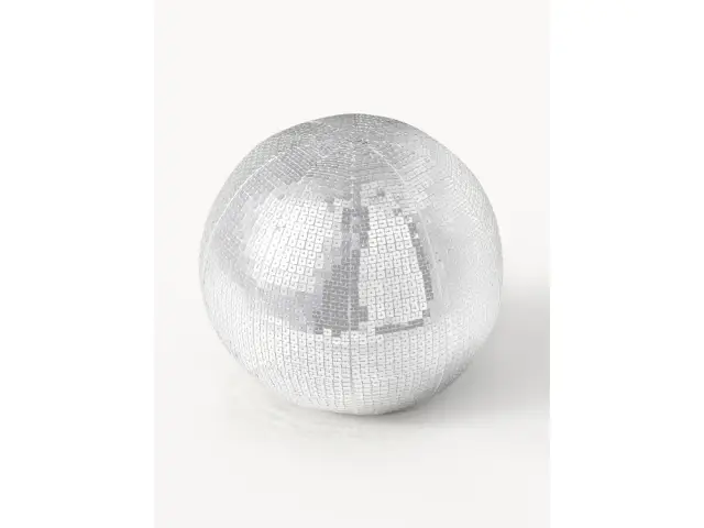 Ambiance disco avec ce coussin boule à facettes