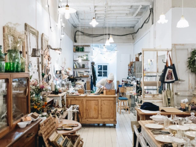 La boutique "Les ateliers" se situe au c&oelig;ur de la presqu'île lyonnaise 