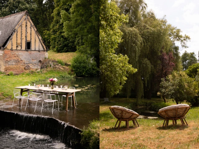 Le Moulin bénéficie d'un cadre champêtre