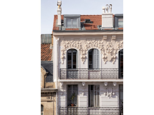 Les façades - Cannes immeuble logements sociaux réhabilitation Nommos