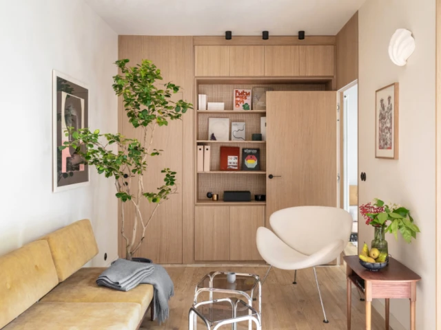 Style épuré et inspiration japonaise pour cet appartement qui a nécessité 4 mois de travaux