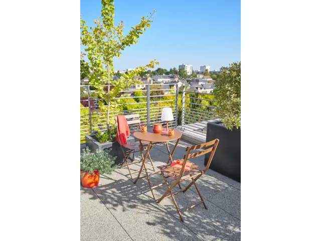 Une terrasse conviviale  