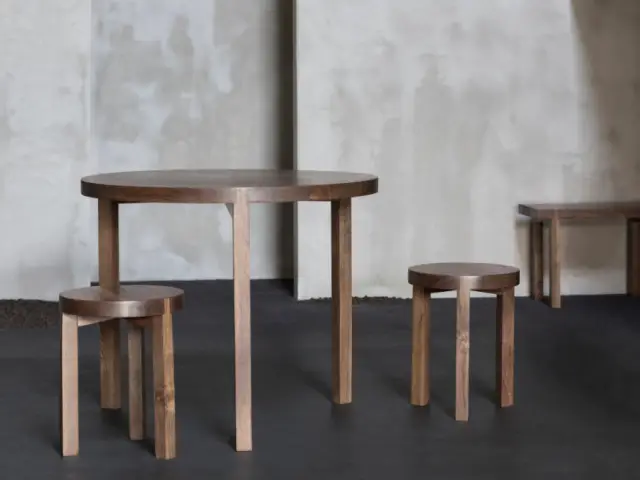 Une table au design épuré 