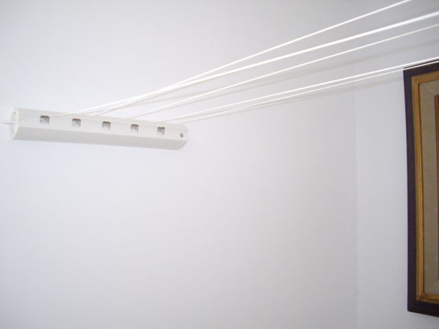 Etendoir Linge Extensible Exterieur, Séchoir mural fil linge rétractable à  fixation avec 2 corde à linge de 13m Corde à linge pour une utilisation en  intérieur et en extérieur : : Cuisine
